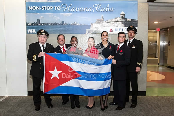 -Delta reanud sus vuelos regulares a Cuba luego de 55 aos-