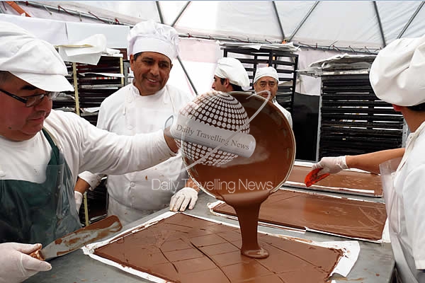 -La Fiesta del Chocolate en San Carlos de Bariloche, Rio Negro, Argentina-