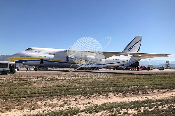 -El legendario Antonov AN-124 aterriz en Mendoza-