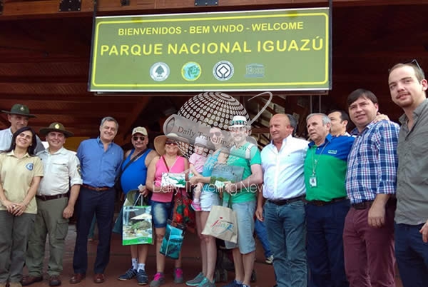 -Visitante un milln en Parque Nacional Iguaz-