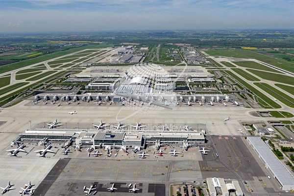 -El trfico de pasajeros en el aeropuerto de Munich se eleva a 44,6 millones-