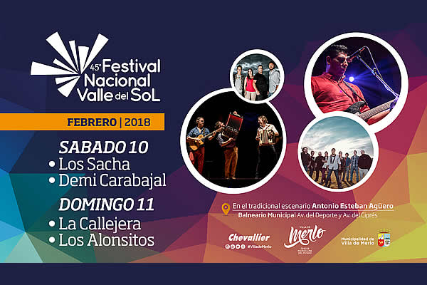 -Febrero 2018 - 45 Festival Nacional Valle del Sol-