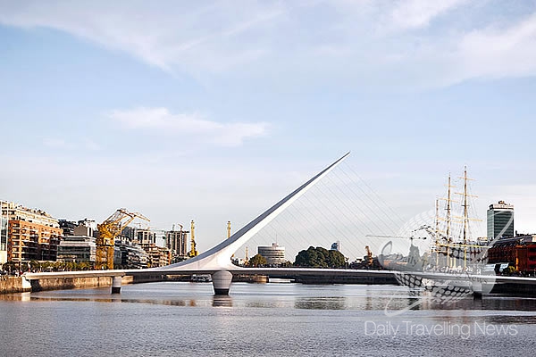 -Puente de la Mujer - Puerto Madero, Ciudad de Buenos Aires - Argentina-