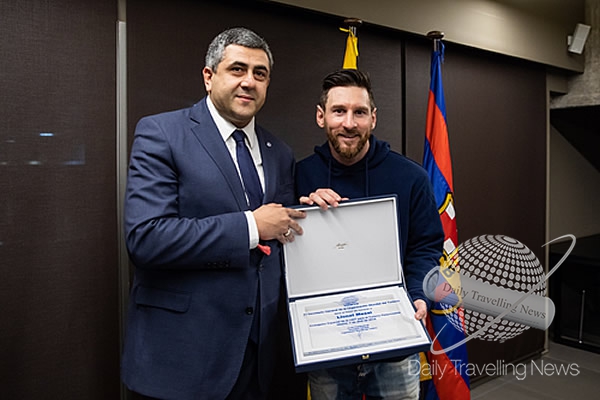 -Lionel Messi nombrado Embajador de Turismo Responsable-