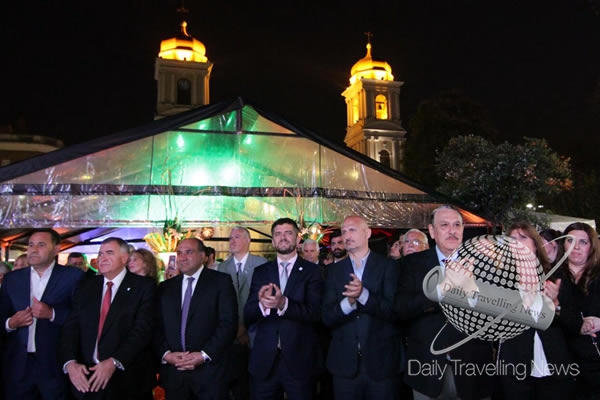 -Autoridades en el acto de inauguracin del Hotel Garden Inn en San Miguel de Tucumn-