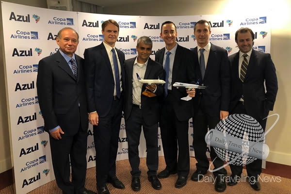 -Acuerdo de cdigo compartido entre Azul Lneas Areas y Copa Airlines-