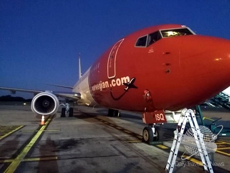 -Tercer avin de Norwegian Air Argentina listo para inaugurar ruta Bariloche-