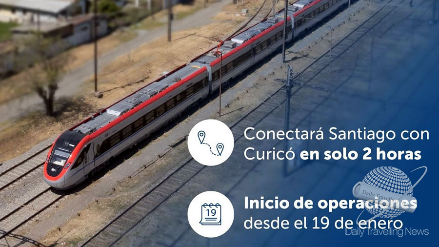 -Un tren rpido conectar Santiago de Chile con Curic-