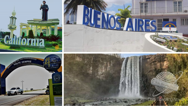 Brasil cuenta con muchas ciudades que copian los nombres de pases extranjeros o de otras ciudades