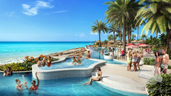 Royal Caribbean comienza la construccin de su primer Royal Beach Club en Las Bahamas