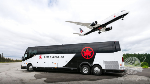 Air Canada inaugura un servicio de motobuses en colaboracin con The Landline Company