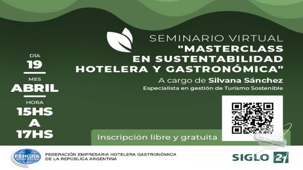 Masterclass Sustentabilidad Hotelera y Gastronmica