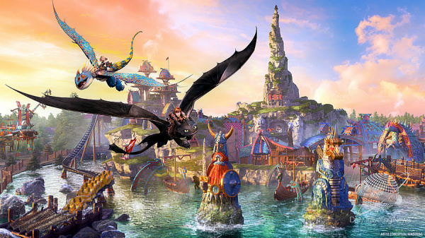 Universal Orlando Resort revela nuevos detalles sobre How to Train Your Dragon - Isle of Berk