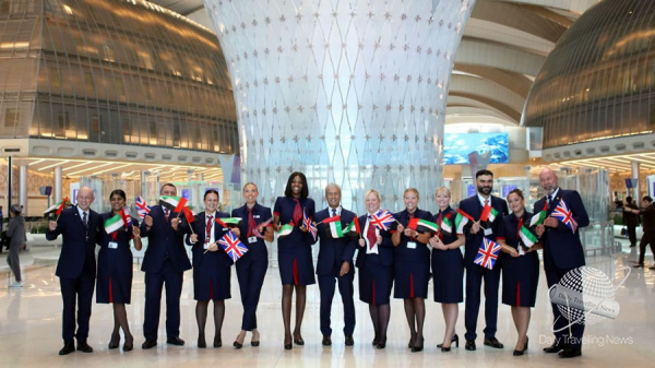 British Airways aterriza en el Aeropuerto de Zayed