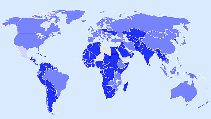 Un mapa interactivo de IATA para ver regulaciones sobre Covid-19 para la  entrada a cada país