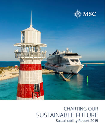 Informe de Sustentabilidad 2019 de MSC Cruceros