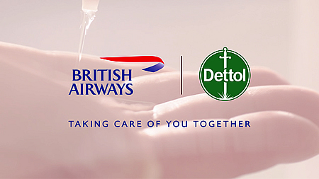 British Airways se asocia con los fabricantes de Dettol