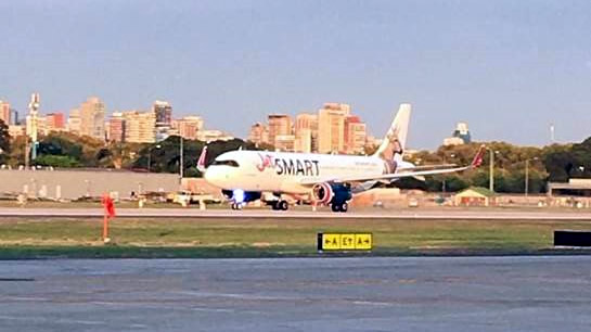 JetSMART ya opera desde Aeroparque