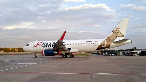 JetSMART ya opera desde Aeroparque