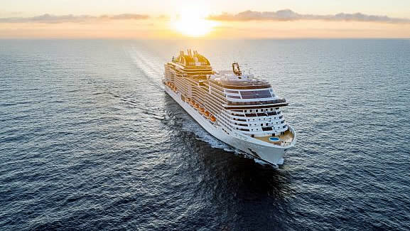 MSC Virtuosa barco insignia de MSC Cruceros será desplegado para el verano del Reino Unido 2021