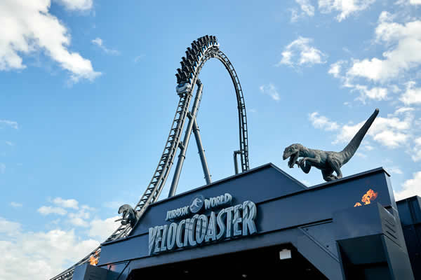 Inaugura Jurassic World VelociCoaster en Universal Orlando el 10 de junio