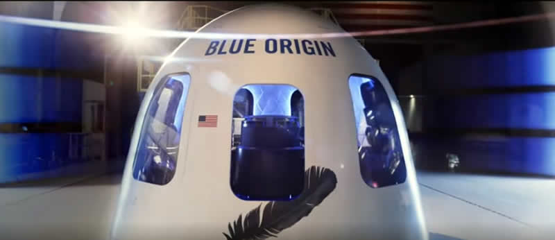 Se subastó el primer asiento en el New Shepard que viajará al espacio el 20 de julio