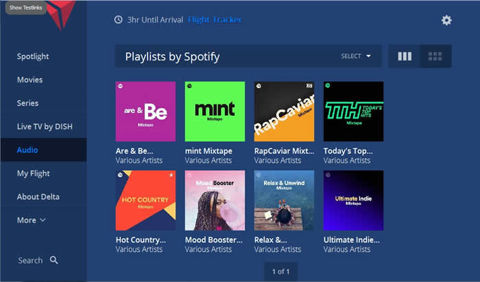 Delta y Spotify se asocian para seleccionar la banda sonora perfecta a bordo