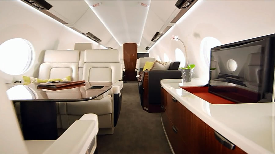 Gulfstream presentó dos nuevos Business Jets