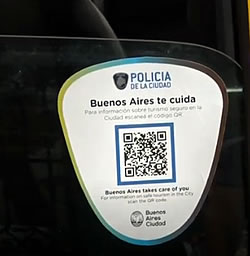 Más seguridad para los turistas en la Ciudad de Buenos Aires con el nuevo Código QR