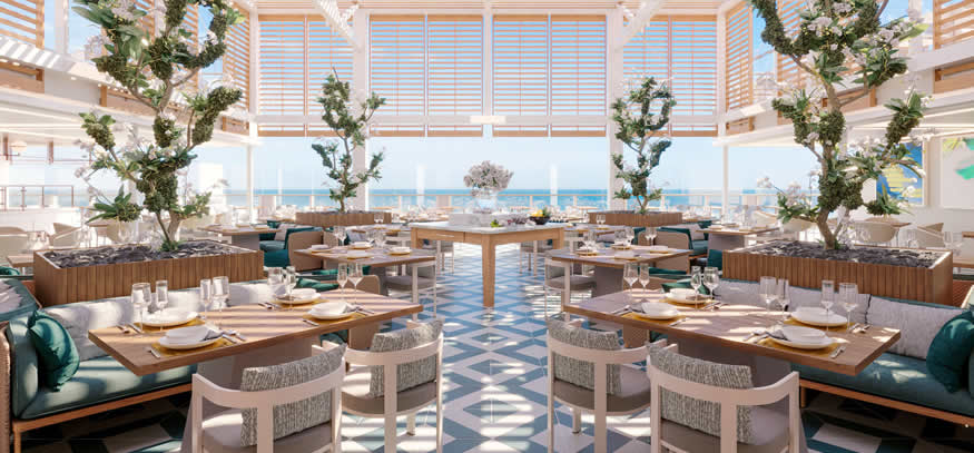 Silversea presenta ocho restaurantes exclusivos para disfrutar en el Silver Nova