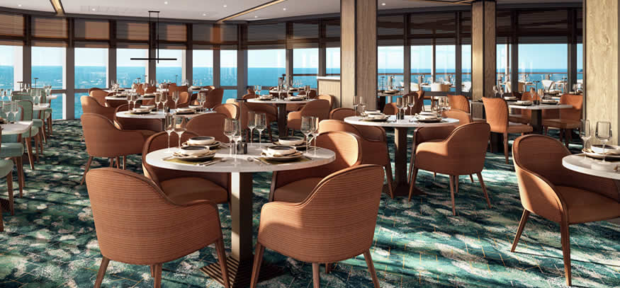 Silversea presenta ocho restaurantes exclusivos para disfrutar en el Silver Nova