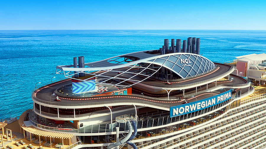 Norwegian Cruise Line recibió el Norwegian Prima del astillero Fincantieri en Marghera
