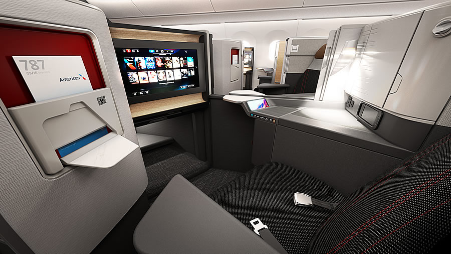 American Airlines presenta nuevos asientos Flagship Suite