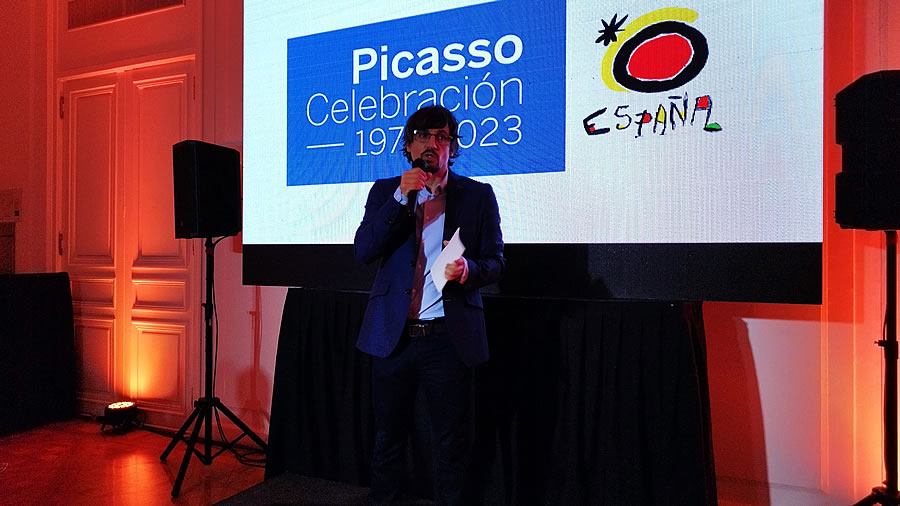 La Embajada de España presento "Celebración Picasso 1973-2023"