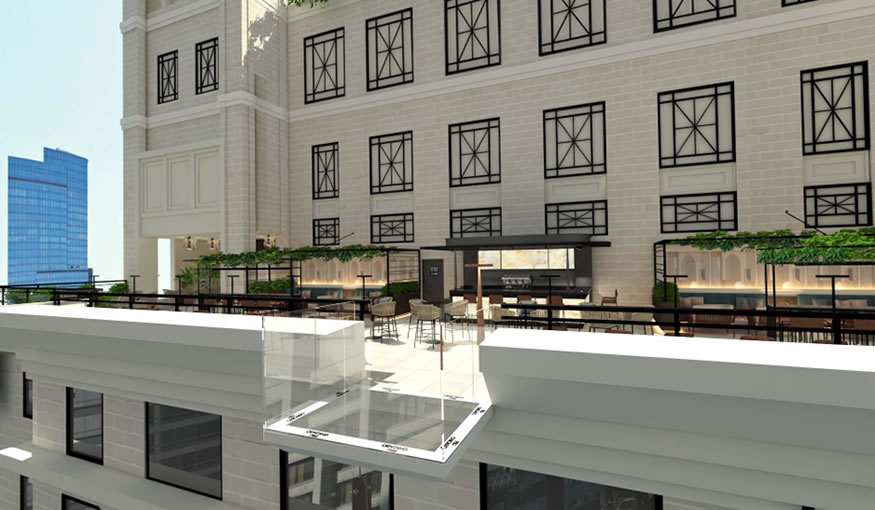 El futuro Riu Plaza Chicago contará con un impresionante rooftop