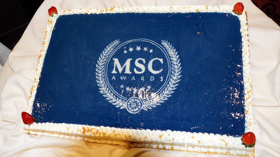 MSC Cruceros celebró su tradicional entrega de premios MSC Awards 2023