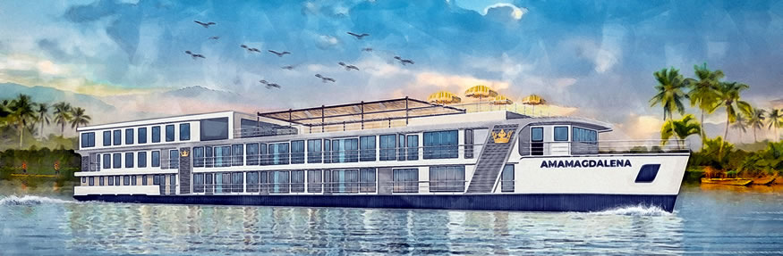 Dos nuevos barcos de AmaWaterways navegarán por Colombia