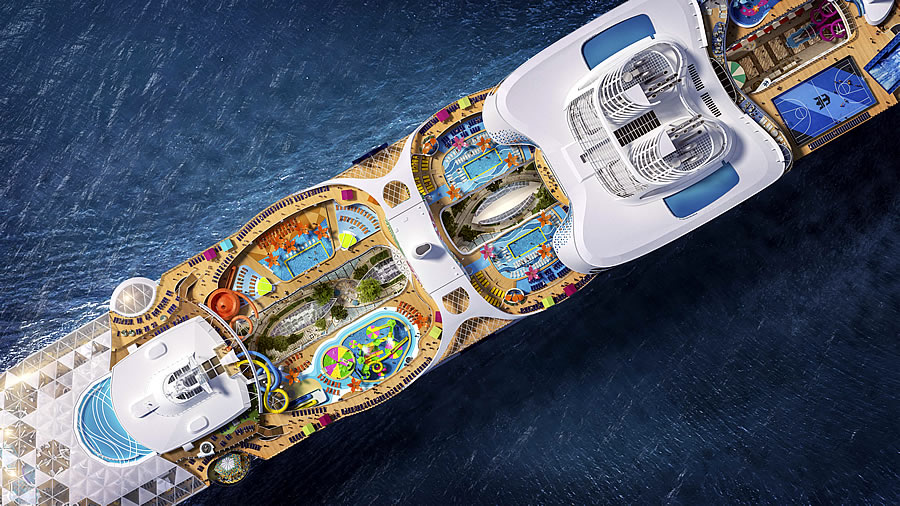 Royal Caribbean reveló el "Utopia of The Seas" y otras novedades