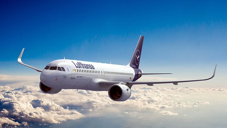 Mensajería gratuita en los vuelos europeos de Lufthansa