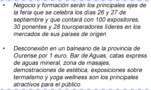 Termatalia 2024 celebra su edición más profesional convocando a destinos, empresas y profesionales del turismo de salud de 25 países