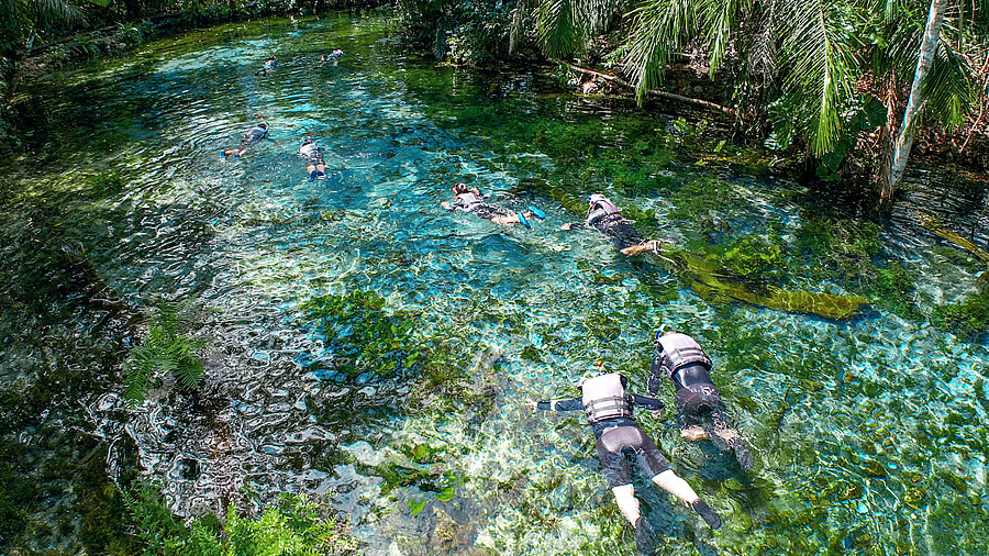 Nascente Azul vuelve a ser en 2025 el atractivo m&aacute;s visitado de Bonito (MS)