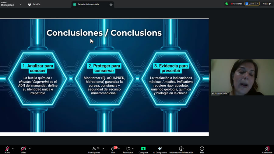 Termatalia Lite reuni&oacute; a expertos de Europa y Am&eacute;rica para profundizar sobre la identidad de las aguas termales y su aplicaci&oacute;n en la salud