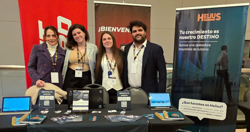 Helius Turismo fortalece su propuesta mayorista con atención personalizada y herramientas 24/7 para agencias de viajes