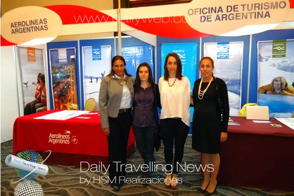 -Representantes argentinos en la Expo-Mayoristas 2013 realizada en México D.F.-