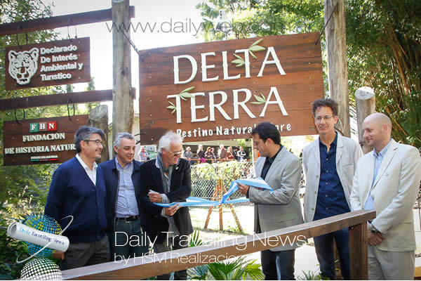 -Inauguracin de la reserva natural Delta Tierra.-