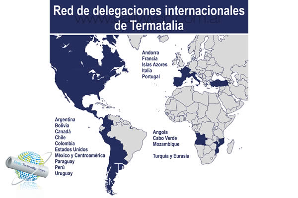 -Mapa de delegaciones incorporadas.-