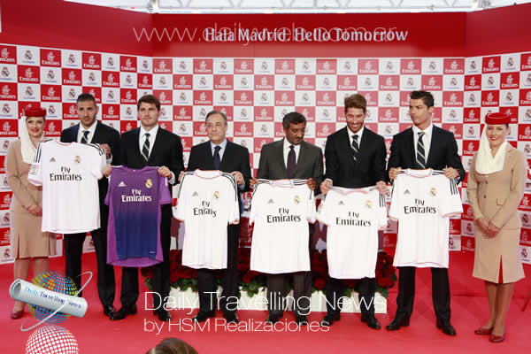 -Emirates es el nuevo patrocinador de la camiseta del Real Madrid-
