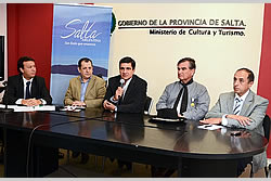 -Presentación de las actividades turísticas, deportivas en Salta, durante Junio 2013-