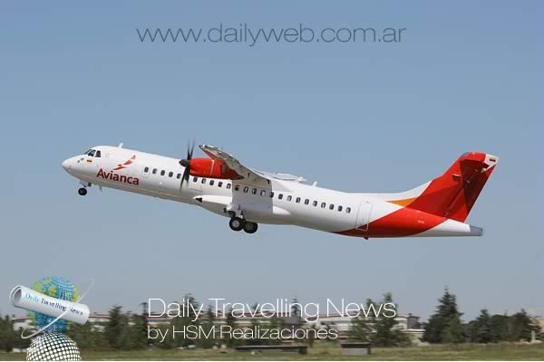 -ATR 72-600 de Avianca.-