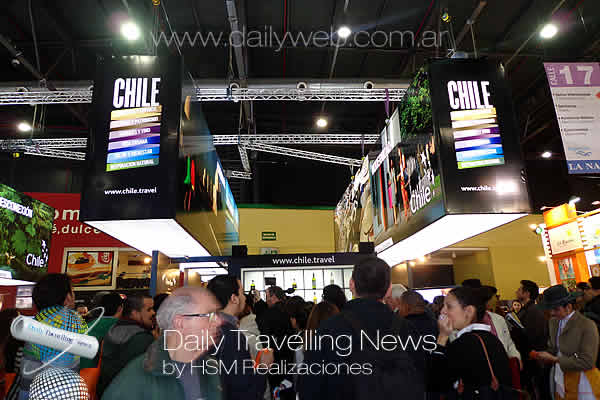 -Stand CHile FIT 2013. Anuncio del 20 % de descuentos para argentinos que visiten Chile-